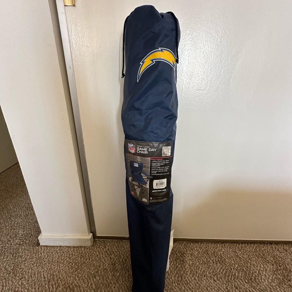 RAWLINGS LOS ANGELES CHARGERS QUAD CANVAS CHAIR - Picture 2 of 5